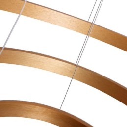 Modern Pendant Light Acrylic 3 Rings Lamp 80+60+40cm