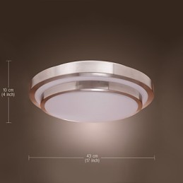 Modern Contemporary Electroplated Flush Mount