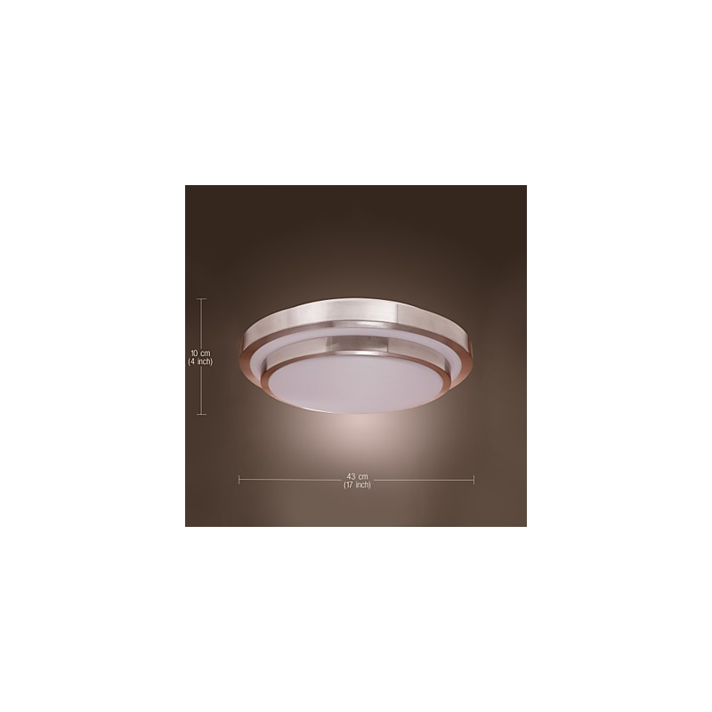 Modern Contemporary Electroplated Flush Mount