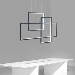 Nordic Pendant Light Geometric Square Pendant Light