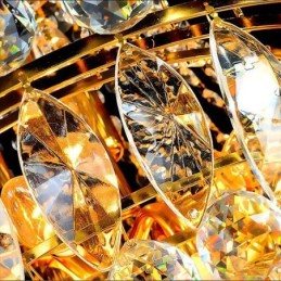 European Long Pendant Crystal Chandelier