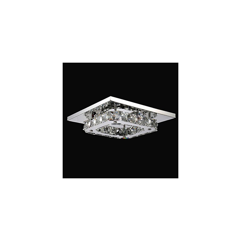 Modern Contemporary Electroplated Metal Flush Mount