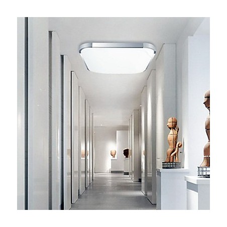 Modern Contemporary Electroplated Metal Flush Mount