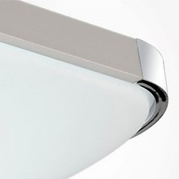 Modern Contemporary Electroplated Metal Flush Mount