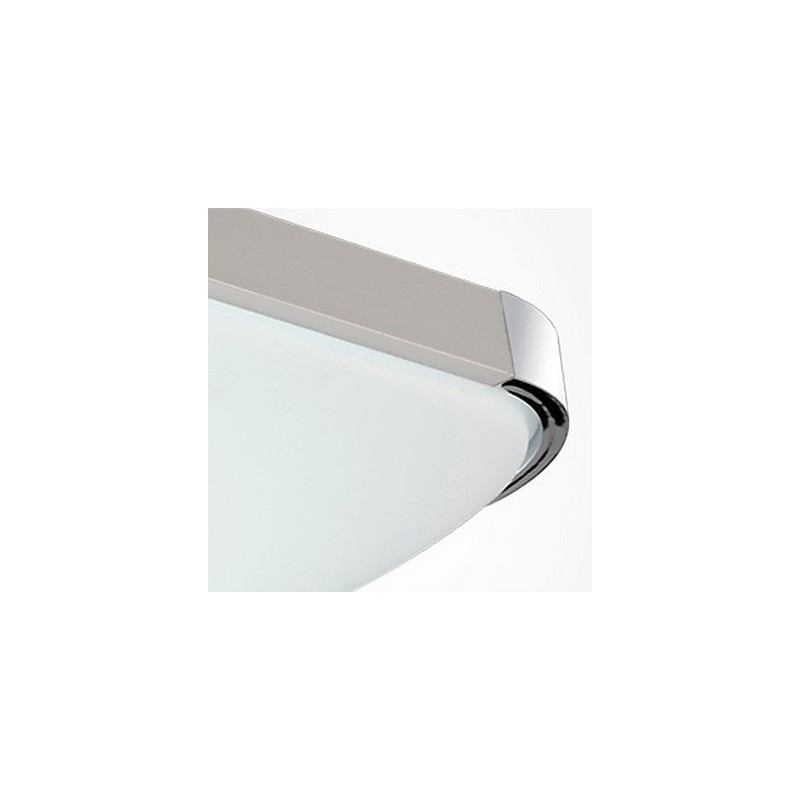 Modern Contemporary Electroplated Metal Flush Mount