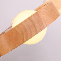 Nordic Unique Wood Pendant Light