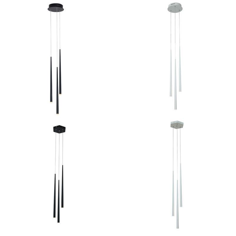 Modern Simple Pendant Light Cylinder Shape Lighting Meteor Rain Lamp Light