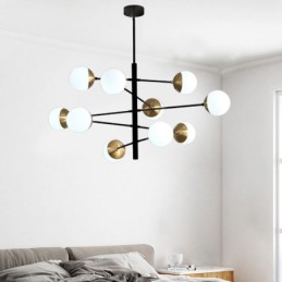 Contemporary Pendant Light Magic Bean Sputnik Chandelier Lamp