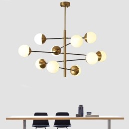 Contemporary Pendant Light Magic Bean Sputnik Chandelier Lamp
