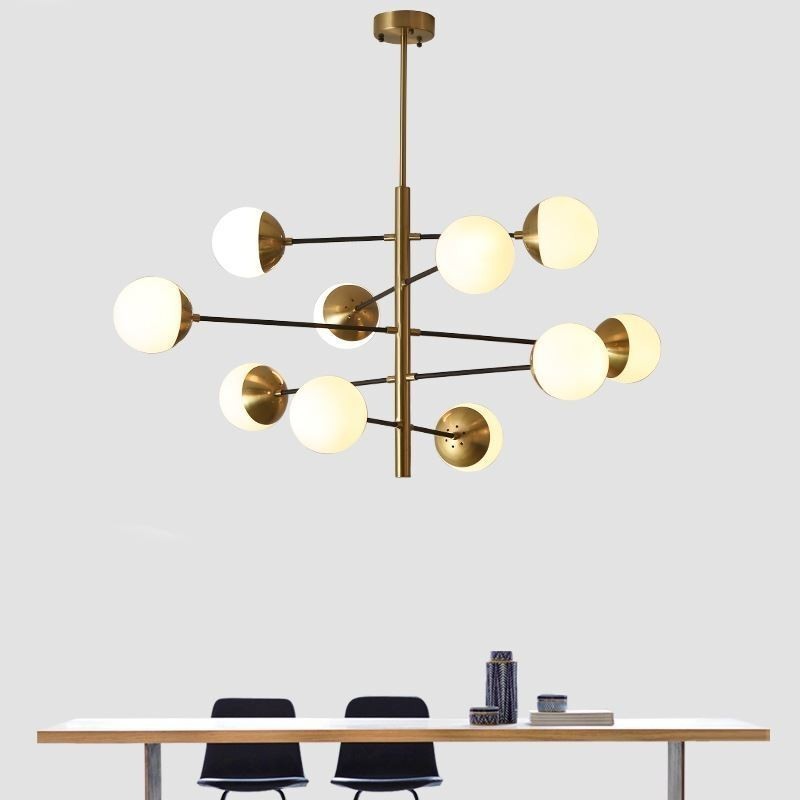 Contemporary Pendant Light Magic Bean Sputnik Chandelier Lamp