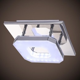 Acrylic Flush Mount 1 light Modern Acrylic Electroplating Stainless Steel