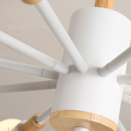 Nordic Pendant Light Creative Magic Bean Log Pendant Light