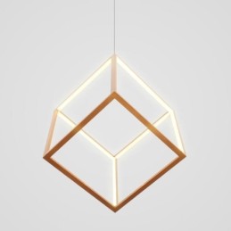 Postmodern Pendant Light Geometric Gold Hanging Light
