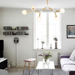 Nordic Magic Bean Pendant Light Creative Wooden Lighting