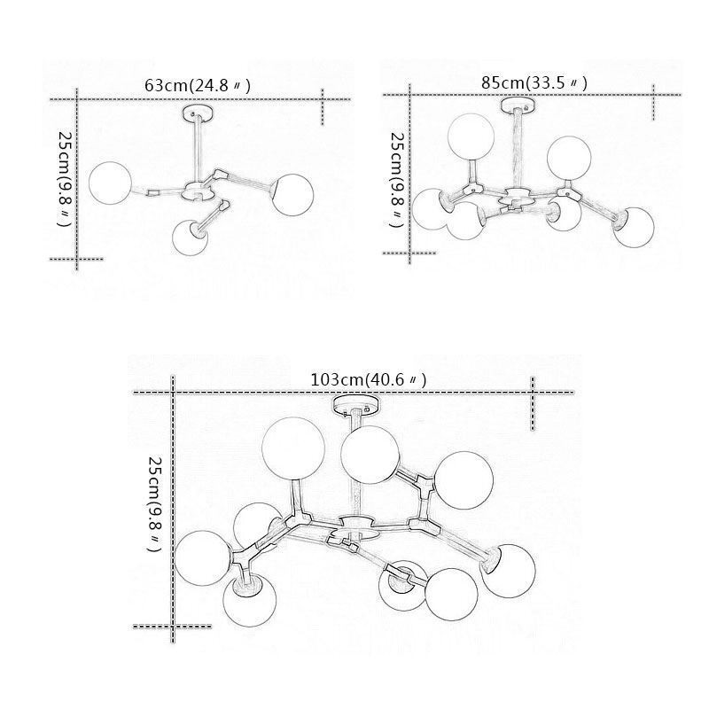 Nordic Magic Bean Pendant Light Creative Wooden Light Fitting