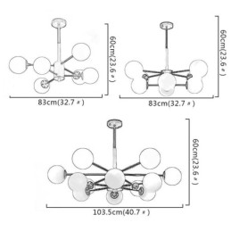 Magic Bean Pendant Light Creative Nordic Wooden Light Fitting