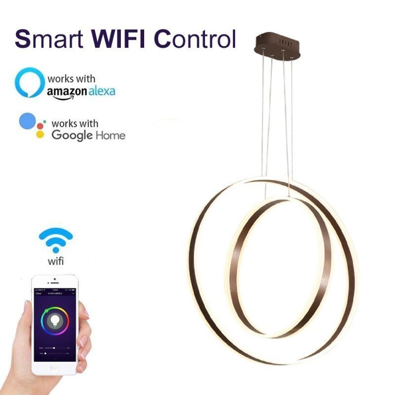 Nordic Pendant Light Acrylic Ring Shape Pendant Light