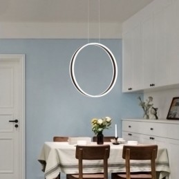 Nordic Pendant Light Acrylic Ring Shape Pendant Light