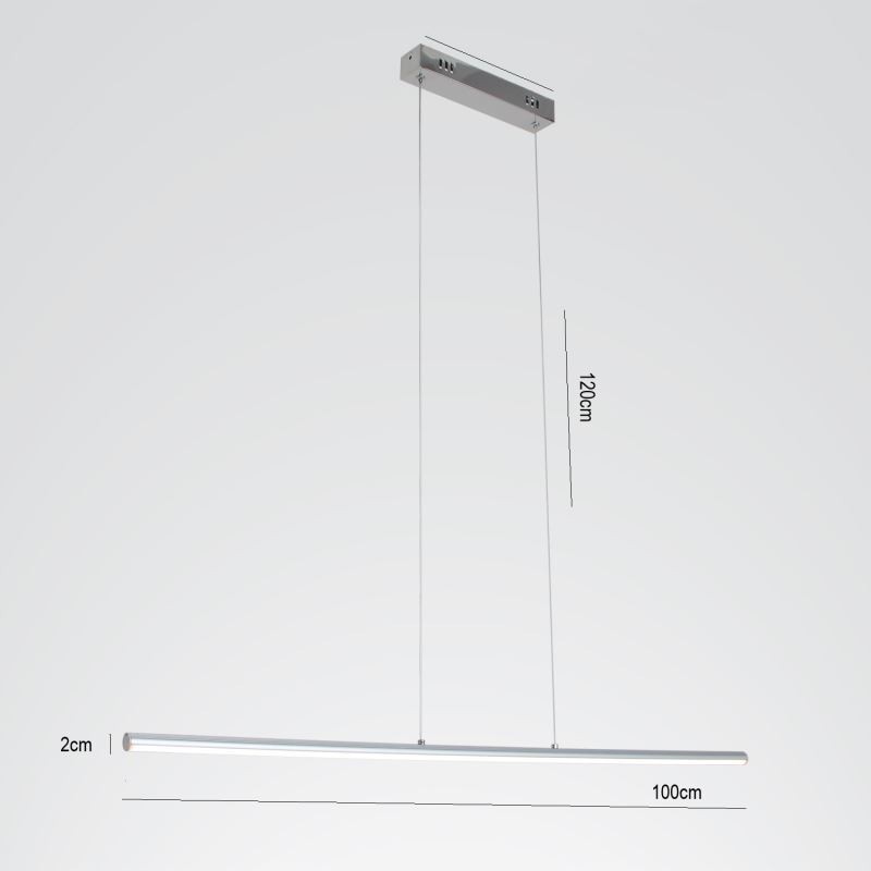 Nordic Pendant Light Acrylic Creative Cylindrical Pendant Light