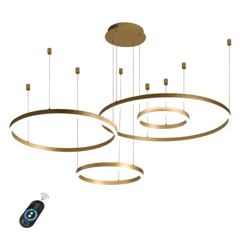 Postmodern Pendant Light Acrylic Ring Shape Pendant Light