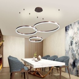 Postmodern Pendant Light Acrylic Ring Shape Pendant Light