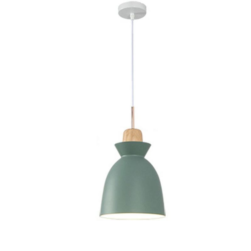 Pendant Light Nordic Metal Dome Macaron Colors Lamp Light