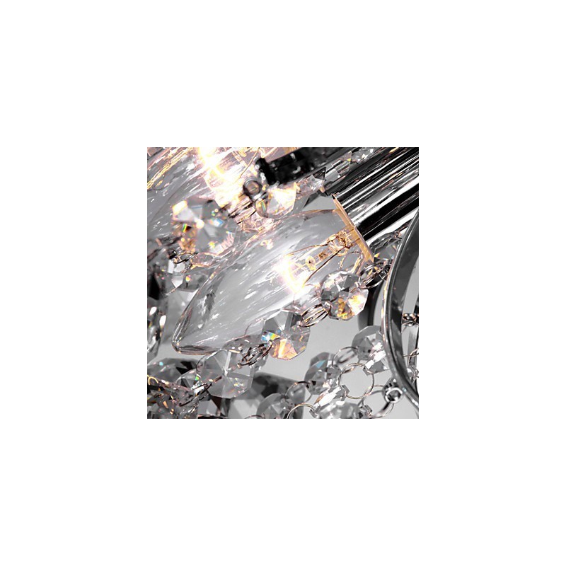 Chandelier Modern Crystal 3 Lights