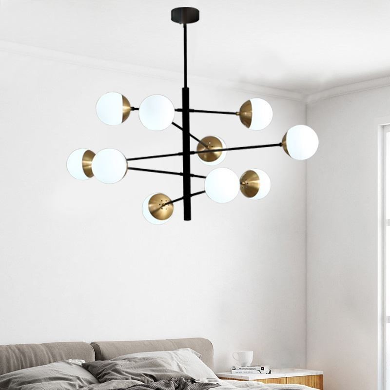 Contemporary Pendant Light Magic Bean Sputnik Chandelier Lamp