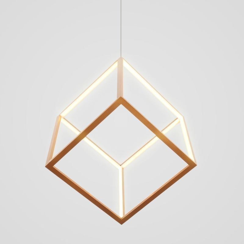 Postmodern Pendant Light Geometric Gold Hanging Light