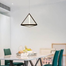 Postmodern Pendant Light Geometric Triangle Light Creative Lamp Lighting