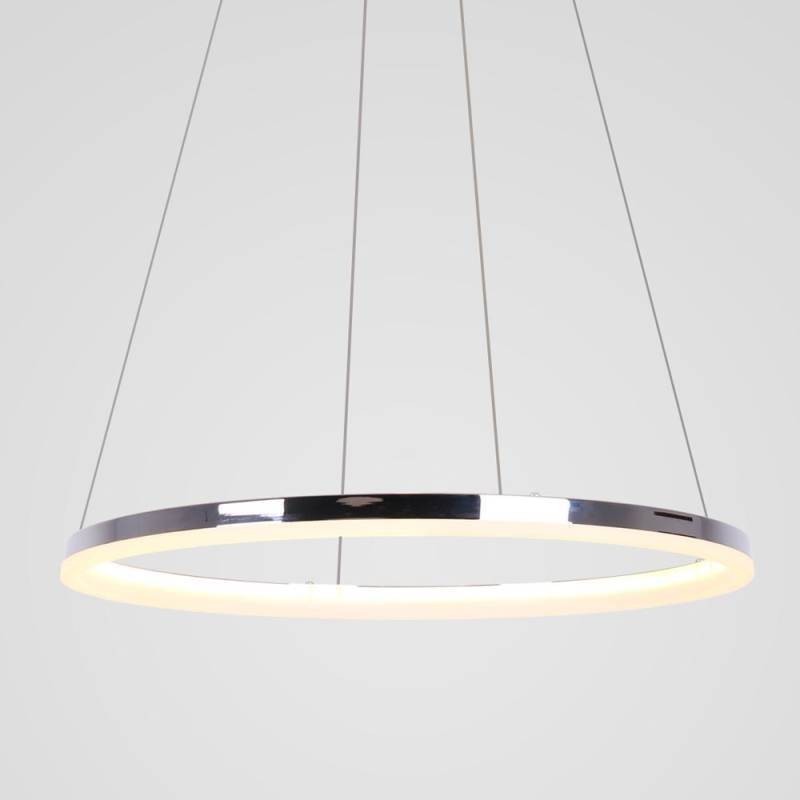 Modern Pendant Light Acrylic Circle Lamp 40cm