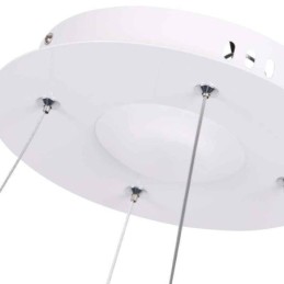 Modern Pendant Light Acrylic Circle Lamp 40cm