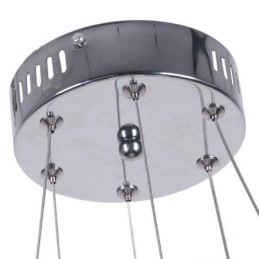 Modern Pendant Light Acrylic 2 Rings Lamp 40+20cm