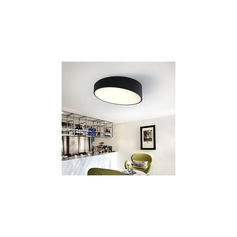 Contemporary And Contracted Creative Cylindrical Wrought Iron Dome Light