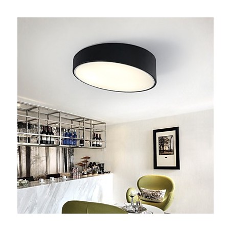 Contemporary And Contracted Creative Cylindrical Wrought Iron Dome Light