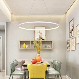 Modern Pendant Light Circle Lamp 60cm 80cm
