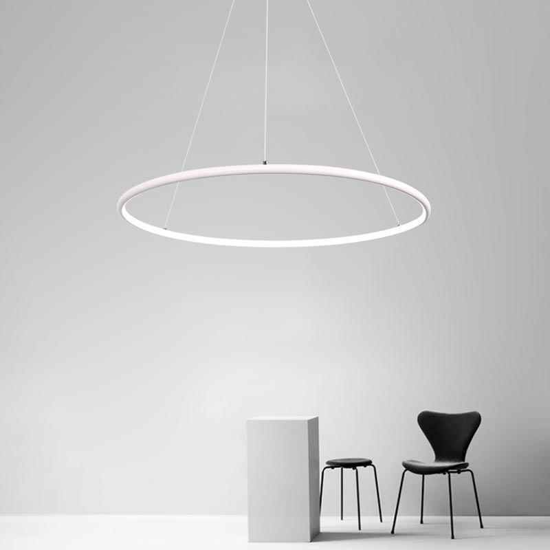 Modern Pendant Light Circle Lamp 60cm 80cm
