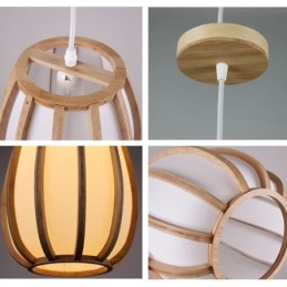 Visual Comfort Bamboo Pendant Light