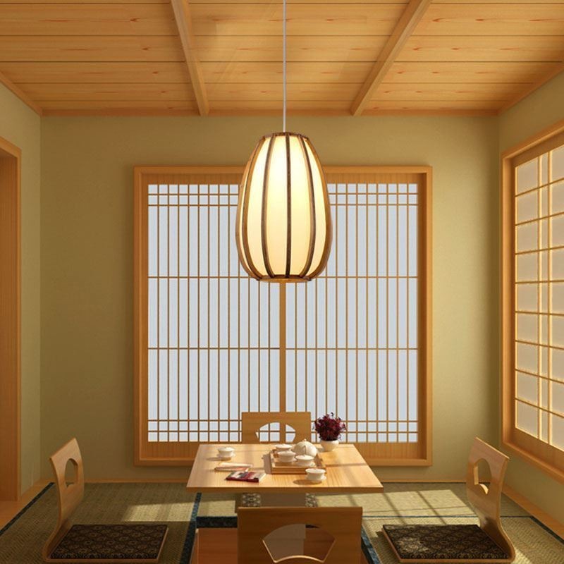 Visual Comfort Bamboo Pendant Light