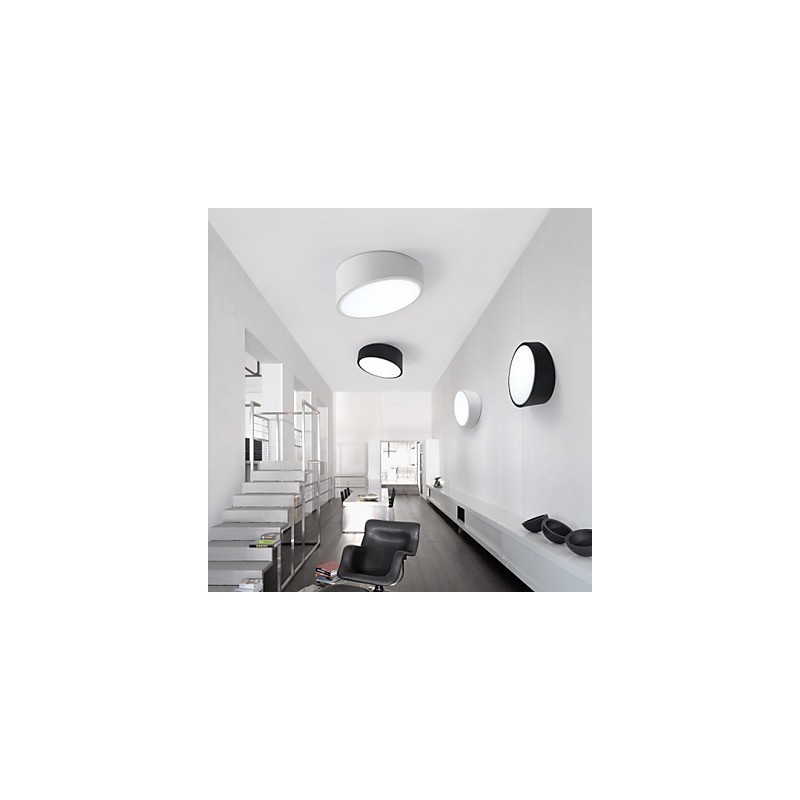 Contemporary And Contracted Creative Cylindrical Wrought Iron Dome Light