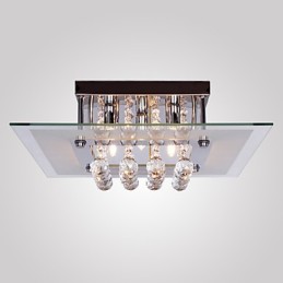 Ceiling Light Modern Crystal Living 5 Lights