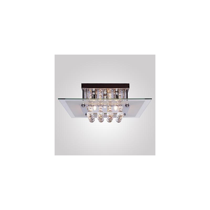 Ceiling Light Modern Crystal Living 5 Lights