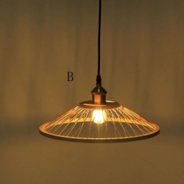 Dome Bamboo Pendant Light Hand Woven Pendant Light