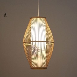 Classical Handmade Bamboo Pendant Light