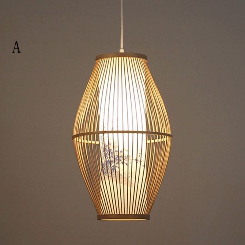 Classical Handmade Bamboo Pendant Light