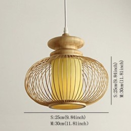 Nordic Exquisite Bamboo Pendant Light