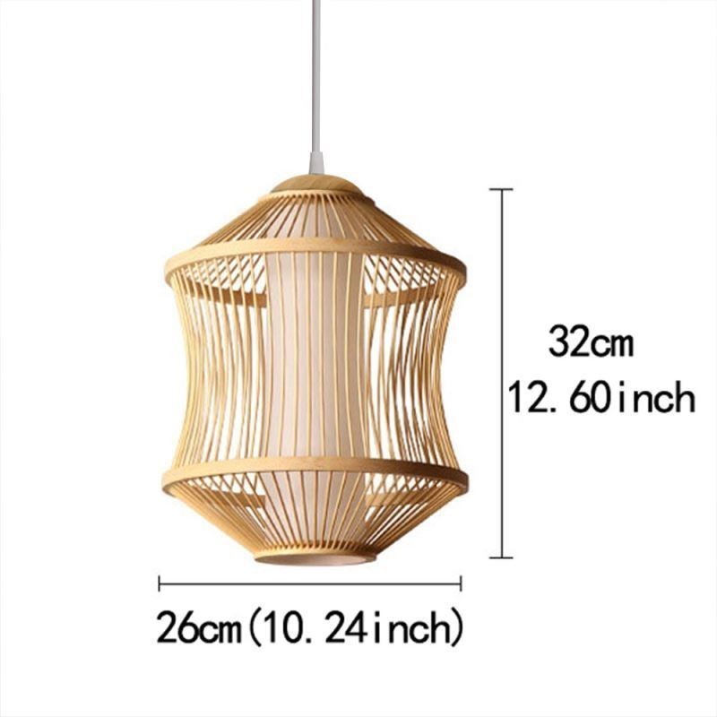 Visual Comfort Bamboo Cage Pendant Light
