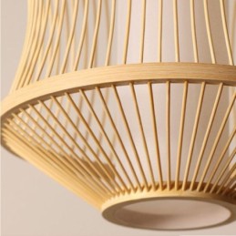 Visual Comfort Bamboo Cage Pendant Light