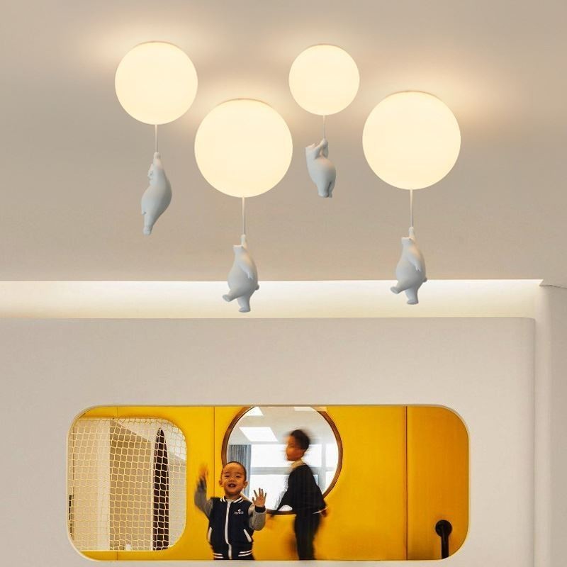 Nordic Ballon Ceiling Light Acrylic Pendant Light Kids Children