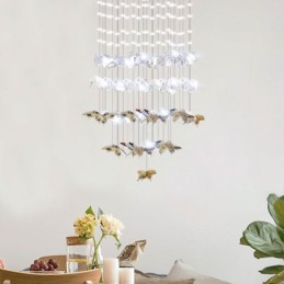 Nordic Pendant Light Creative Butterfly Glass Pendant Light